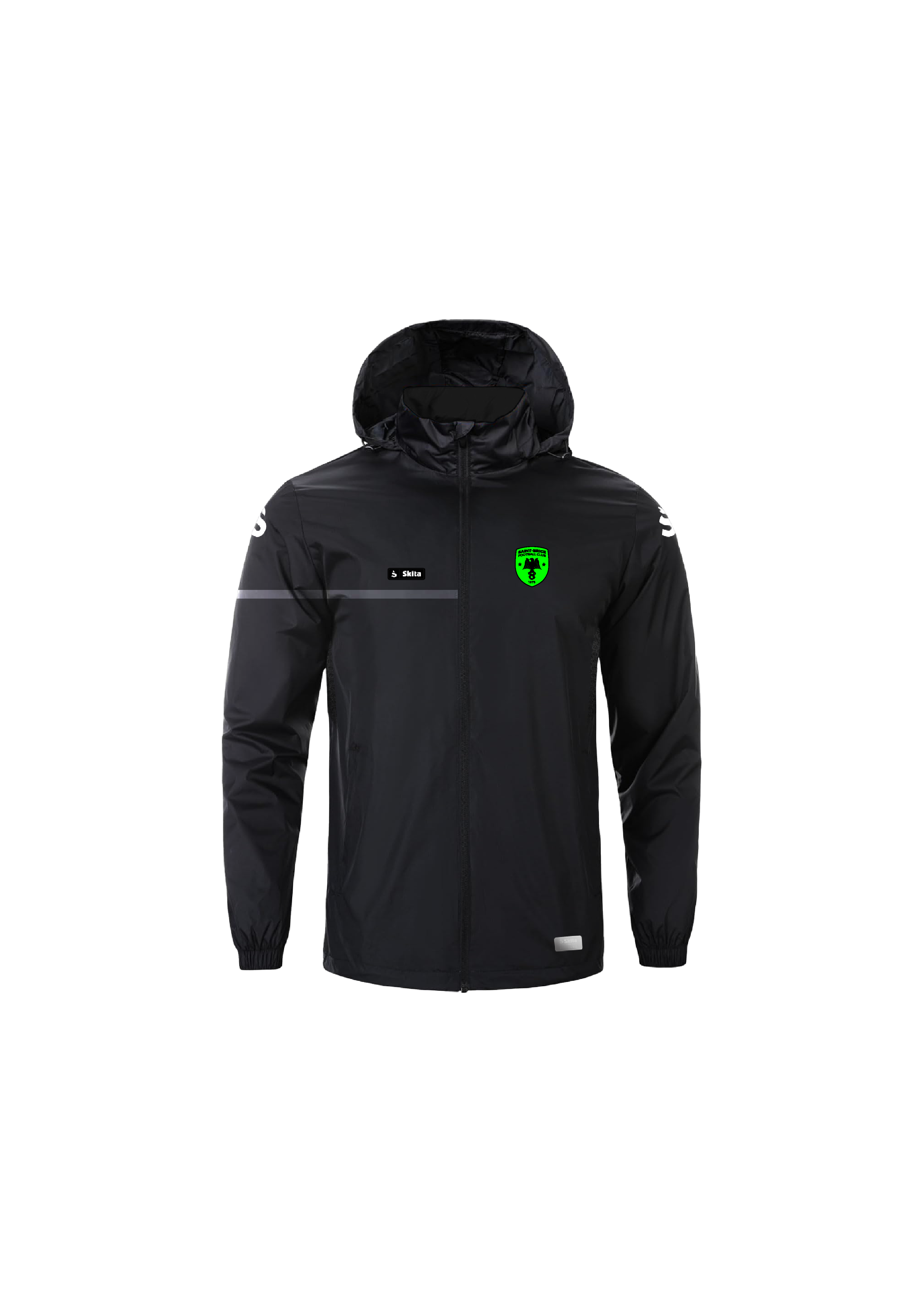 Coupe-vent SKITA&rsquo;TECH noir (SAINT BRICE FC)